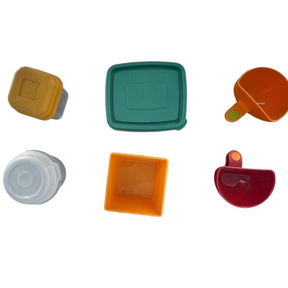 Small Snack Container & Dip Clip Bundle – Colorful, Versatile Storage Set - Picture 4 of 15